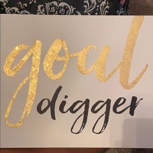 Goal digger portrait